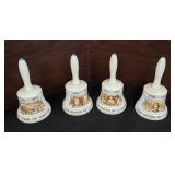 Hammersley Fine Bone China bells from "The Sound