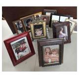Box Of Different Size Picture Frames.