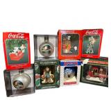 Cova Cola, Michael Bolton & UK Wildcats Ornaments
