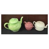 3 TEAPOTS