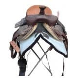WESTERN SADDLE BLANKET SADDLE STAND