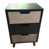3 Drawer Footed Cabinet