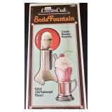 Vintage Sears Counter Craft Soda Fountain