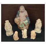 6 BUDDHA MONKS