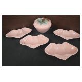 Vintage Belmar California Pottery Pink Strawberry