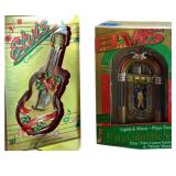 Elvis Guitar & Jukebox Ornaments