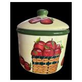 Apple Basket Cookie Jar