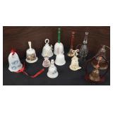 COLLECTION OF GLASS Bells