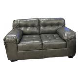 Ashley Signature Slate Loveseat Come See Come Sit