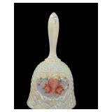 Fenton Artist Signed Basketweave Bell