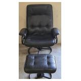 Office Chair & Foot Stool