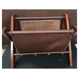 Marlboro Leather Magazine Rack