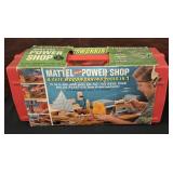 ANTIQUE  STILL IN THE BOX.MATTEL REAL POWER SHOP