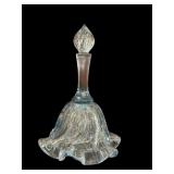 Fenton Glass Blue Paisley Bell