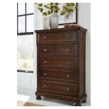 Porter Traditional 5-Drawer Chest