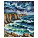 Maine Cliffs II Limited Edition  by Van Gogh LTD
