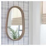 Aarilyn Casual Chic Antique Brown Mirror