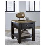 Drazmine Chocolate Multi Tone End Table