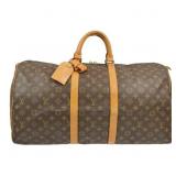 Louis Vuitton Monogram Keepall 55