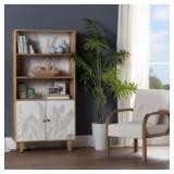 $1,650 Crestview Seaside Large Etagere Bookcase