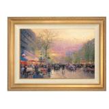 *RARE* Paris City Of Lights Publisher Proof Canvas
