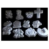 (12) Vintage Wilton Cake Pans