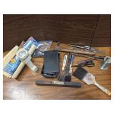 BOX DEAL OF TOOLS BITS SANDPIPER. OIL CAN