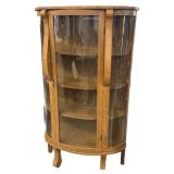 Oak Curio Cabinet
