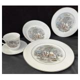 (2) 5 pc Place Setting AVON