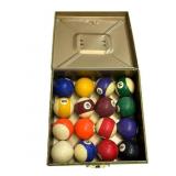 Vintage Pool Ball Set