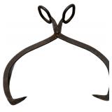 Antique Iron Ice Tongs