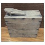 OLD SHOE SHINING BOX