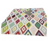 Hand Stitched  Quilt (See Area Cut Out)