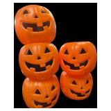 (5)  Trick or Treat Buckets