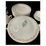 34 pc Noritake Lorraine Dishes