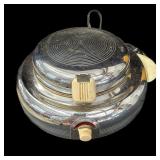 Celluloid Handle Waffle Iron