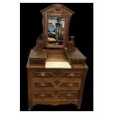 Beautiful Marble Top Dresser