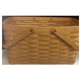 Longaberger LARGE Lined Market Basket