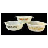 Fire King, Anchor Hooking & Glassbake Bowls