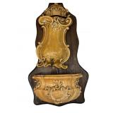 Ceramic Wall Decor on Wood