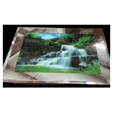 Relaxing Waterfall Sound Mirror Picture