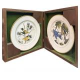 German Plates Artist Signed John Ruthven in