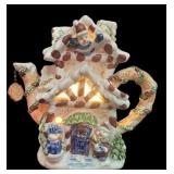Lighted Teapot Shape Decor