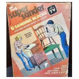Vintage "Super Sander" Sanding Blocks