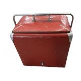 Red Vintage Cooler