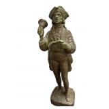 Heavy Town Crier Statue