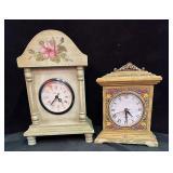 (2) Decorative Clocks