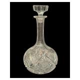 Heavy Cut Crystal Decanter