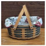 DOUBLE LINED LONGENBERGER, BASKET 10X 7