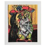 Picasso WEEPING WOMAN Estate Signed Limited Editio